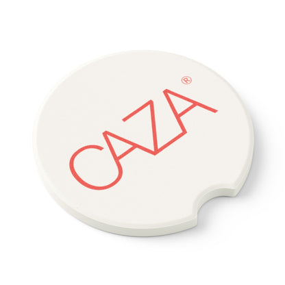 Soapstone Car Coaster (White)