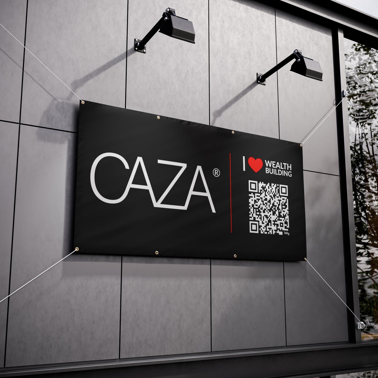 Join CAZA® | Vinyl Banners (Black)