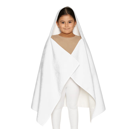 Youth Hooded Towel (White)