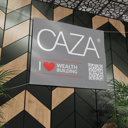 Join CAZA® | Matte Banner (Grey)
