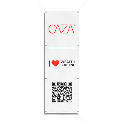 Join CAZA® | Vinyl Banners (White)