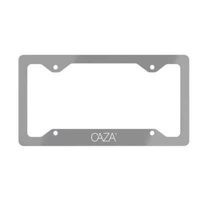 Metal License Plate Frame (Grey)