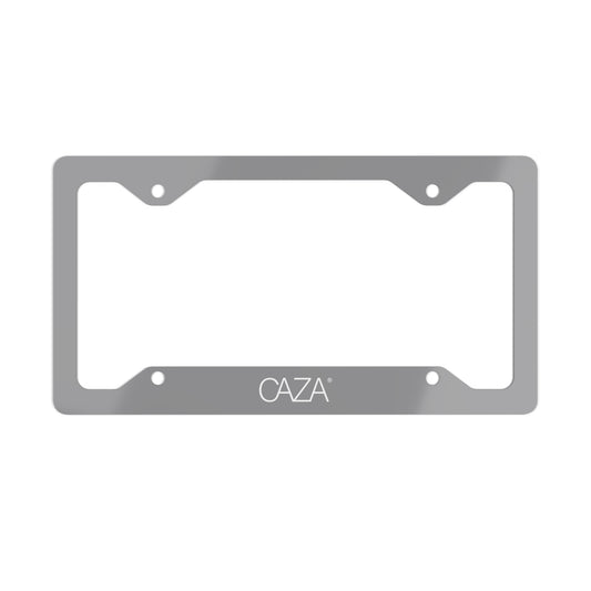 Metal License Plate Frame (Grey)