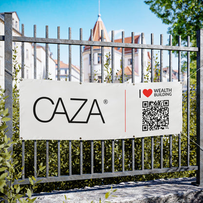 Join CAZA® | Vinyl Banners (White)