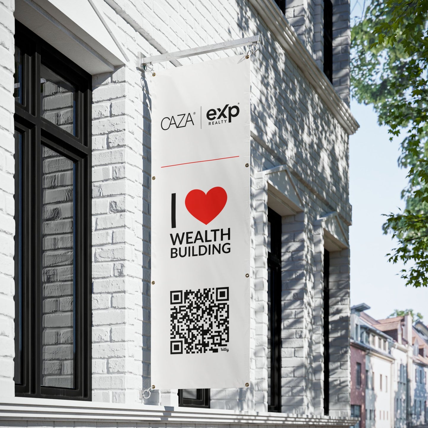 Join CAZA® | Vinyl Banners (White)