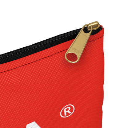 Flat Accessory Pouch (Red)