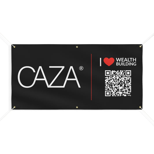 Join CAZA® | Matte Banner (Black)