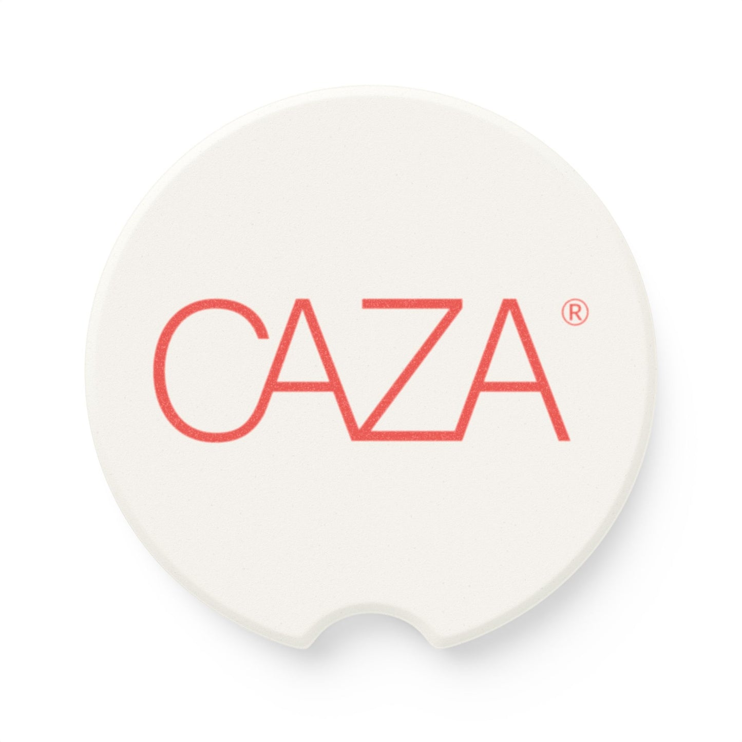 Soapstone Car Coaster (White)