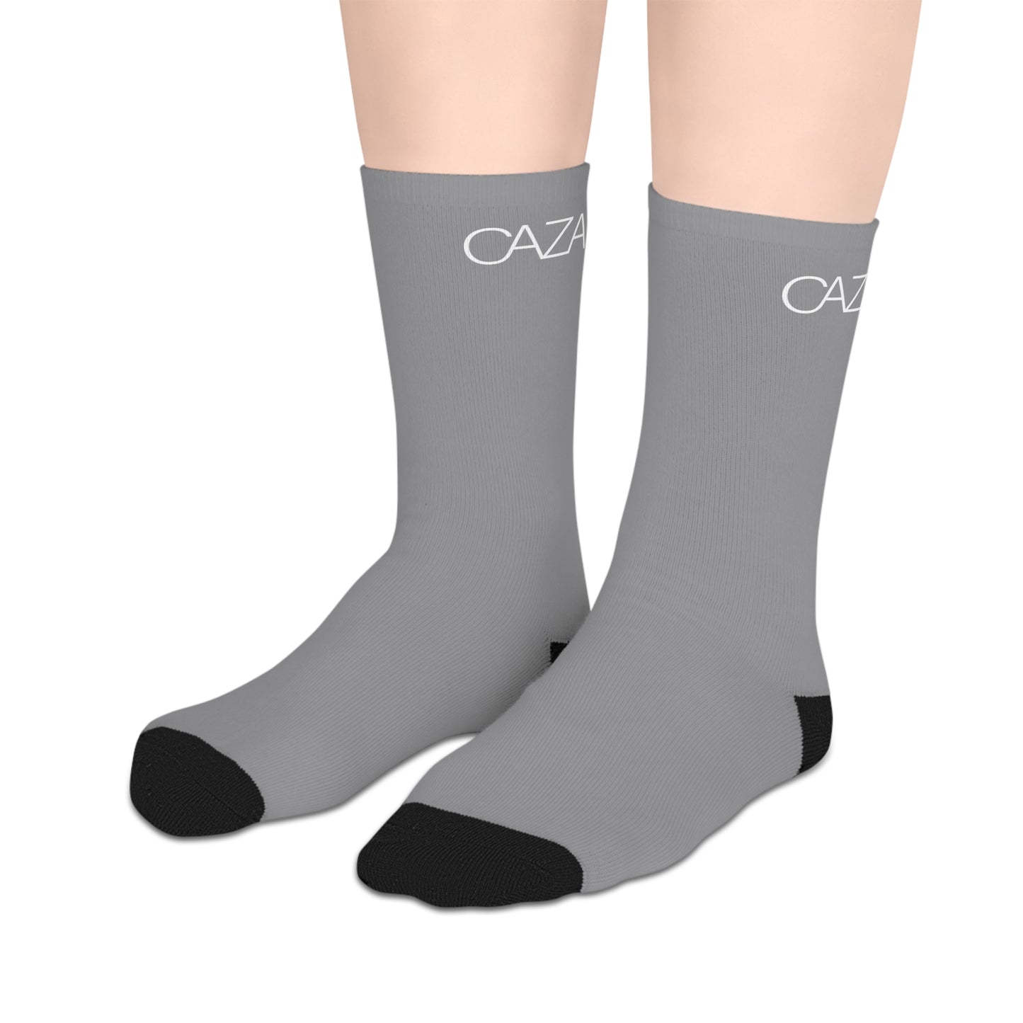 Mid-length Socks (Grey)