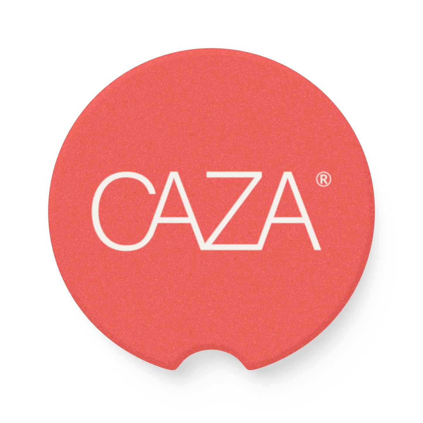 Soapstone Car Coaster (Red)