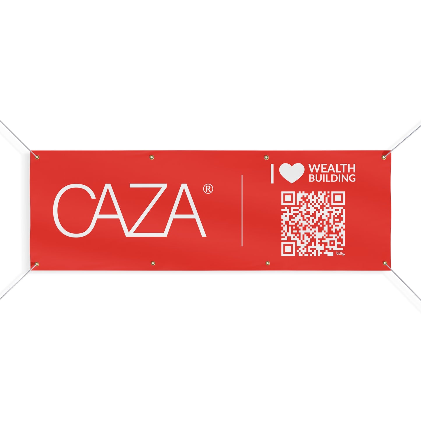 Join CAZA® | Matte Banner (Red)