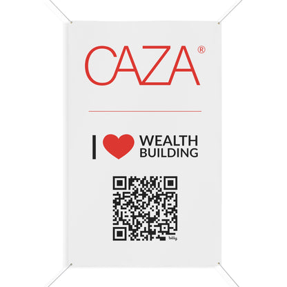 Join CAZA® | Matte Banner (White)