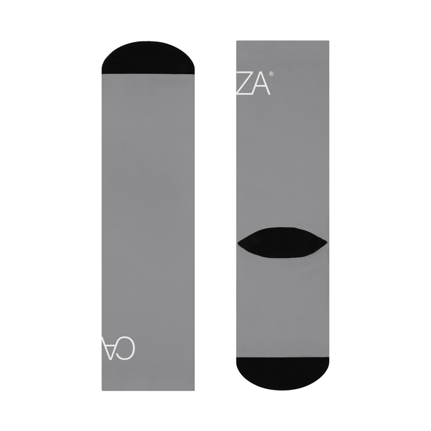Cushioned Crew Socks (Grey)