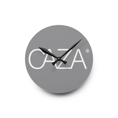 Acrylic Wall Clock (Grey)