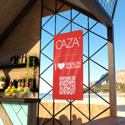 Join CAZA® | Matte Banner (Red)