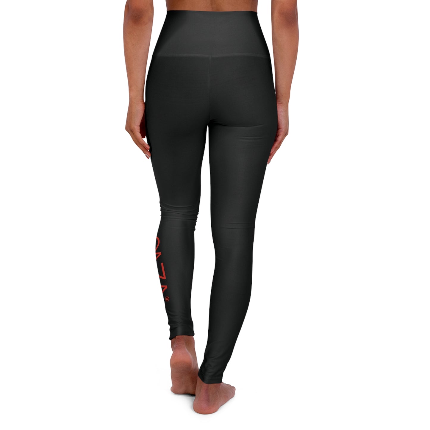 High Waisted Yoga Leggings (Option 2 - Black)