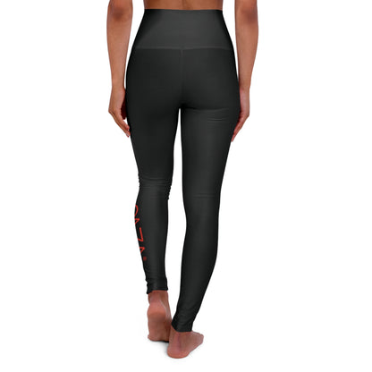 High Waisted Yoga Leggings (Option 2 - Black)