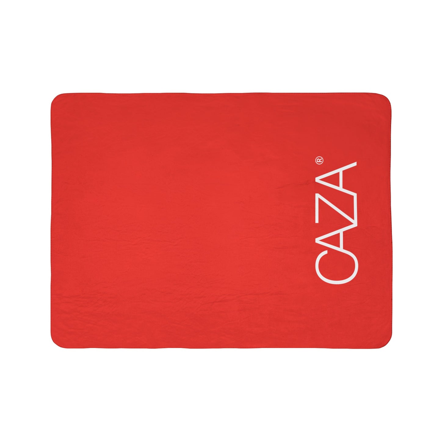 Fleece Sherpa Blanket (Red)