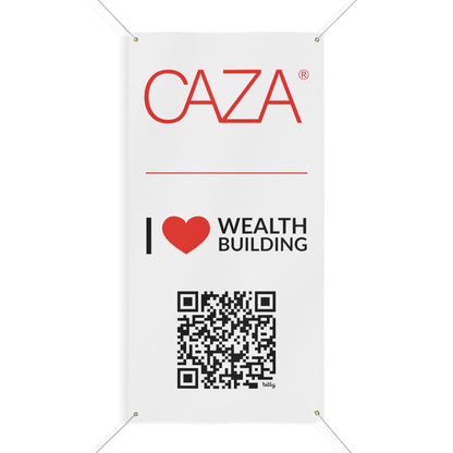 Join CAZA® | Matte Banner (White)