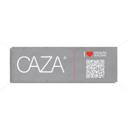 Join CAZA® | Vinyl Banners (Grey)