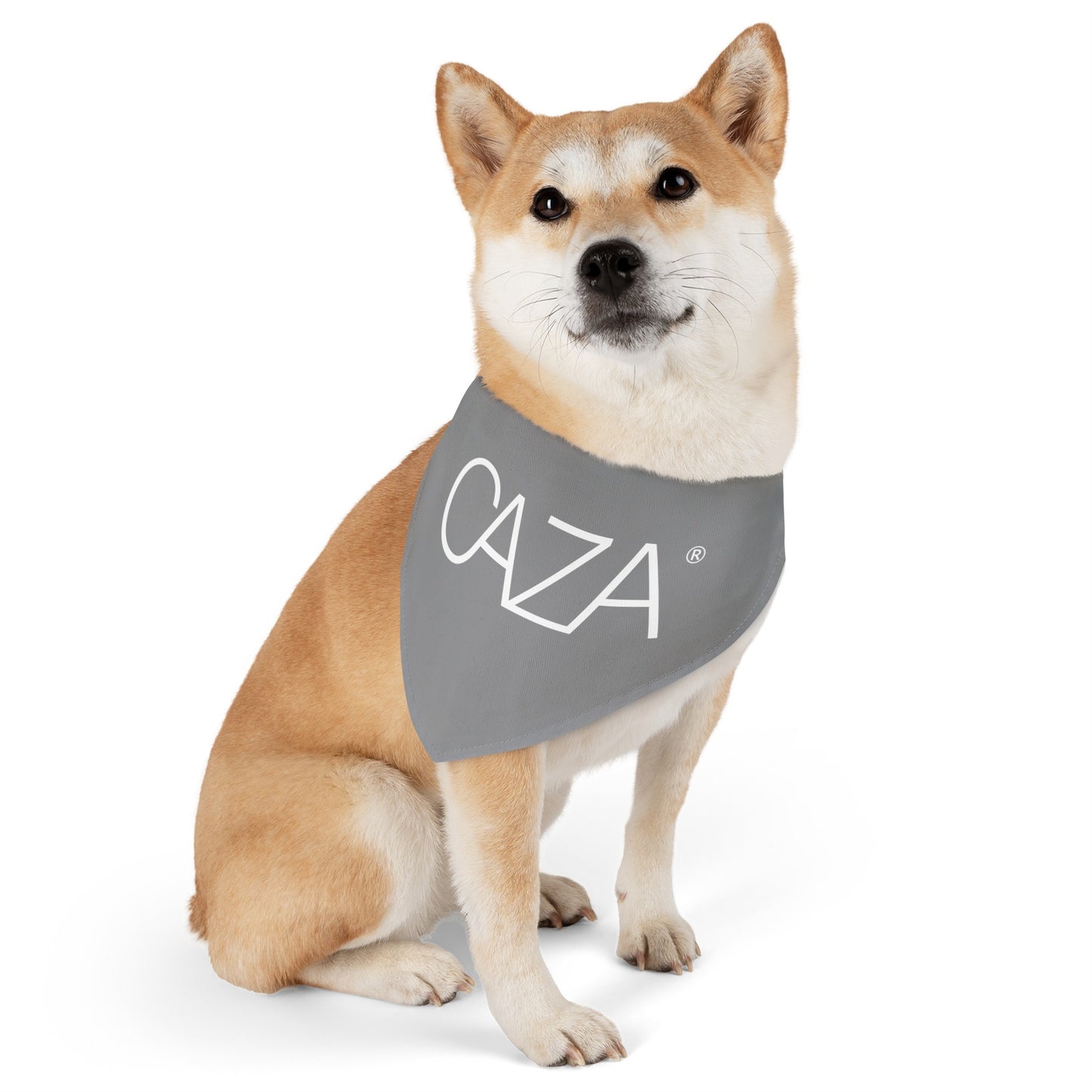 Pet Bandana Collar (Grey)