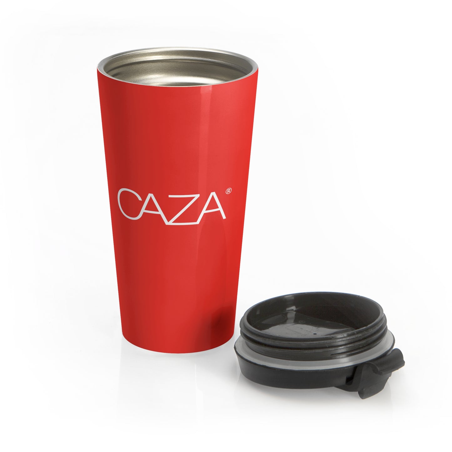 Stainless Steel Travel Mug (Red)