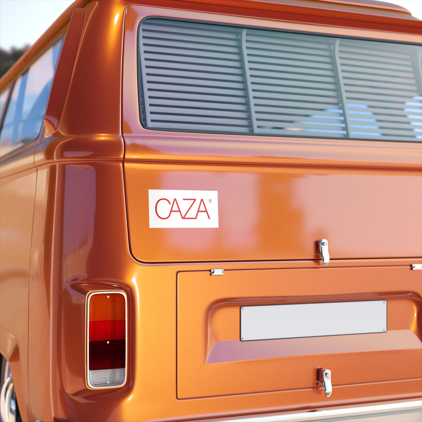 CAZA® Bumper Stickers (White)