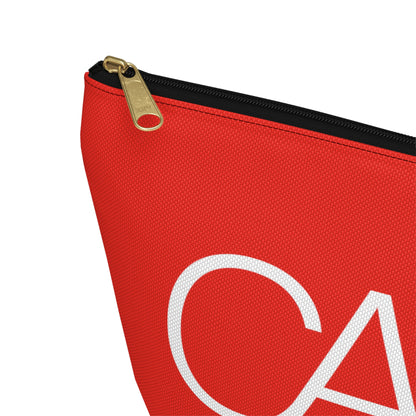 Accessory Pouch w T-bottom (Red)