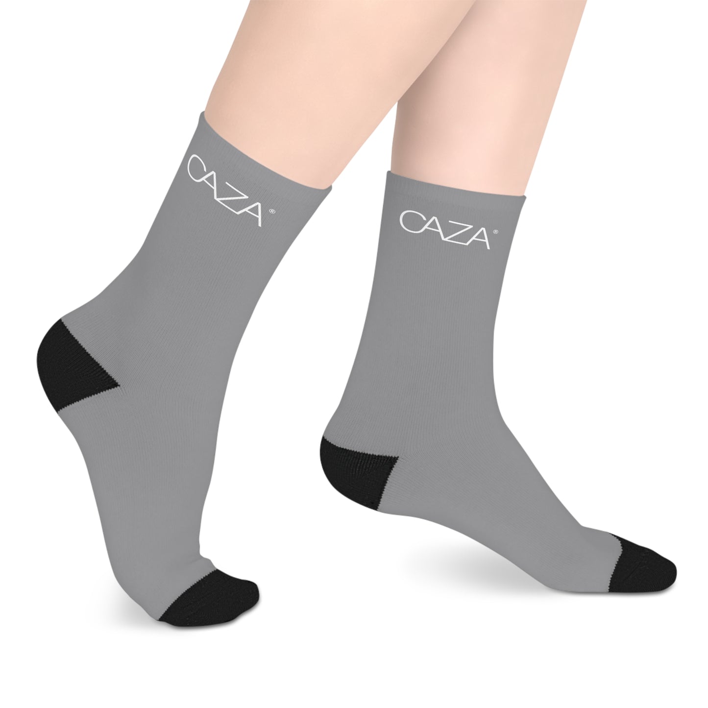 Mid-length Socks (Grey)