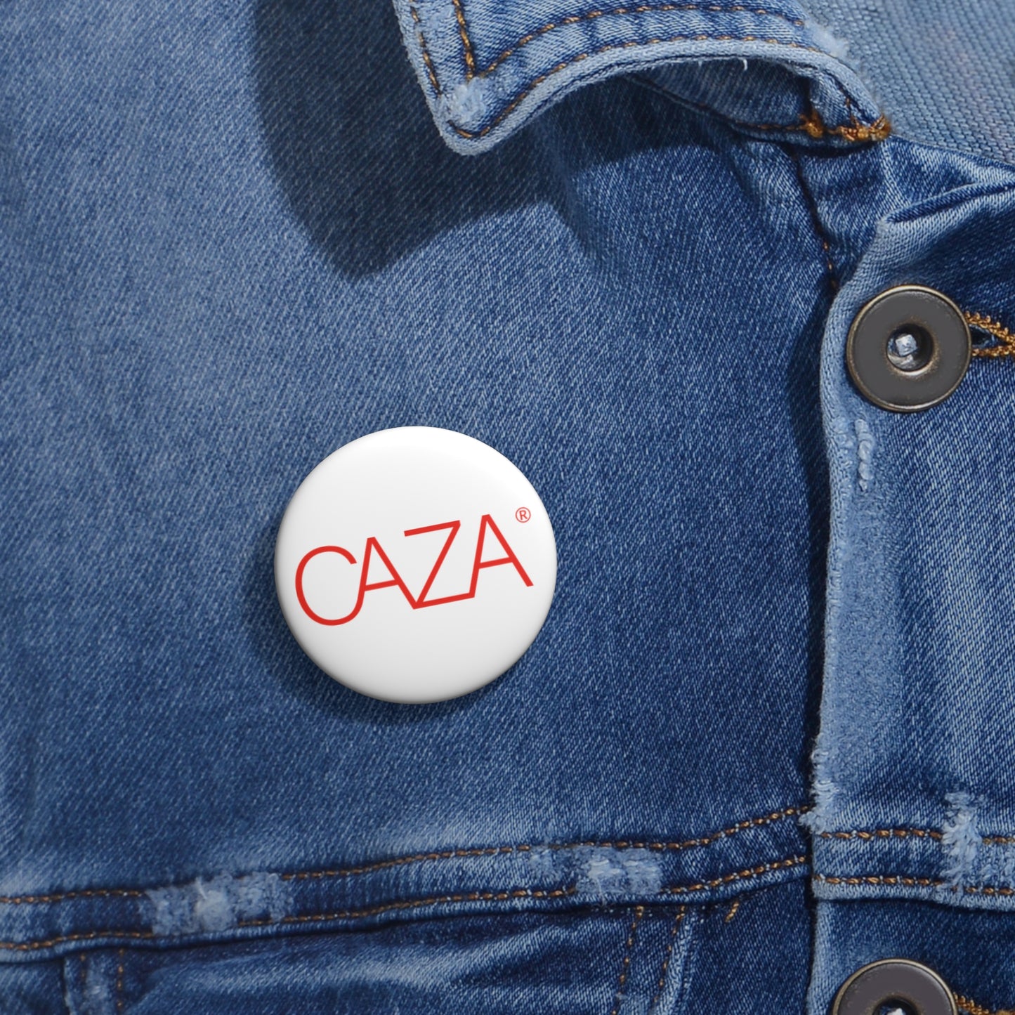 Pin Buttons (White)