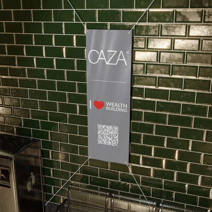Join CAZA® | Matte Banner (Grey)