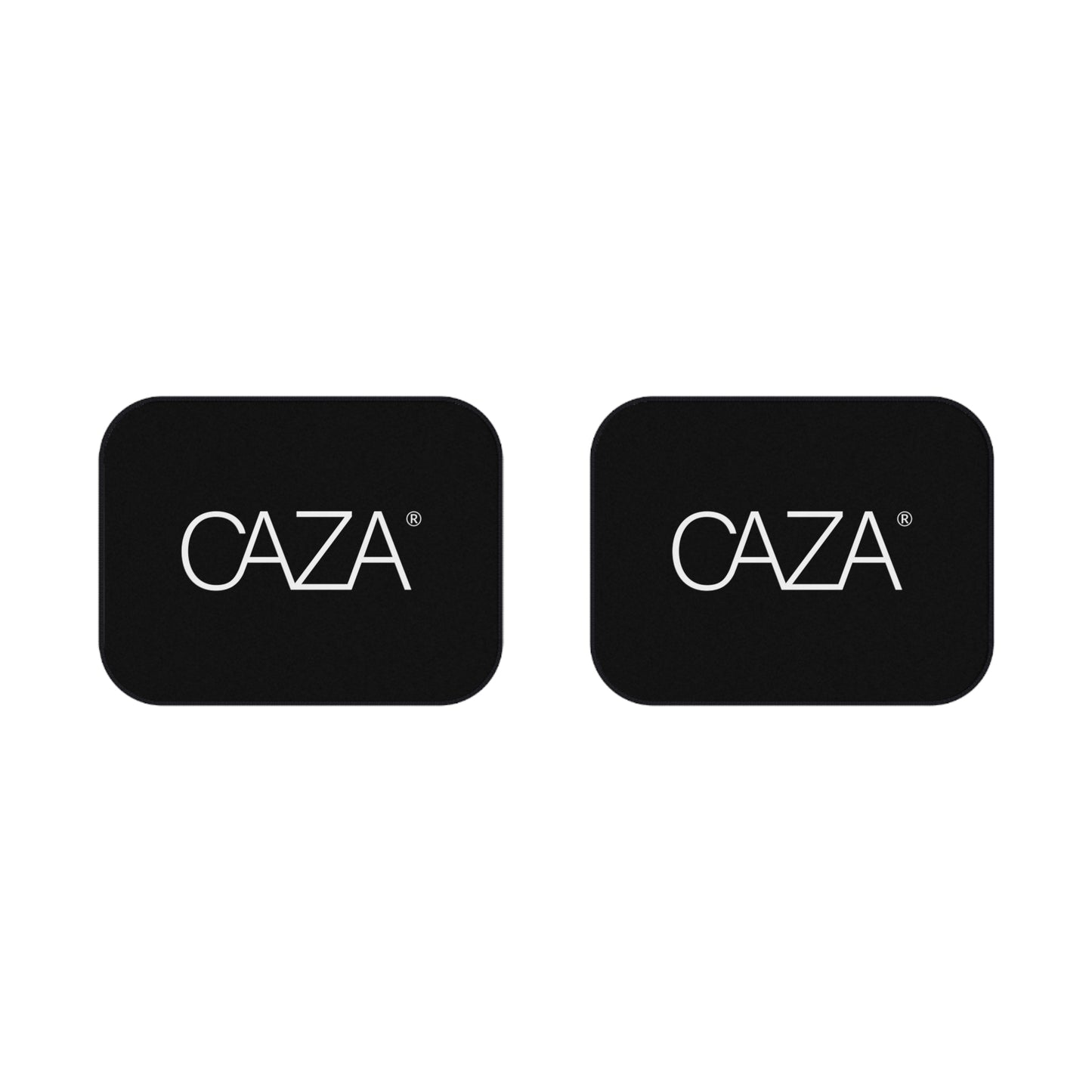 Rear Car Mats x2 (Black)