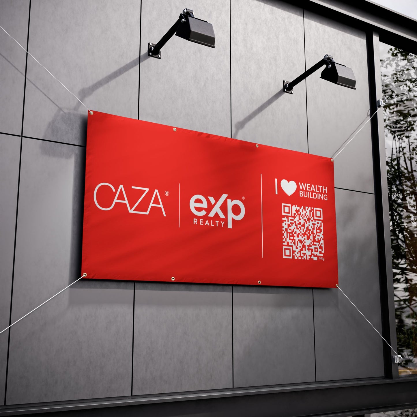 Join CAZA® | Vinyl Banners (Red)