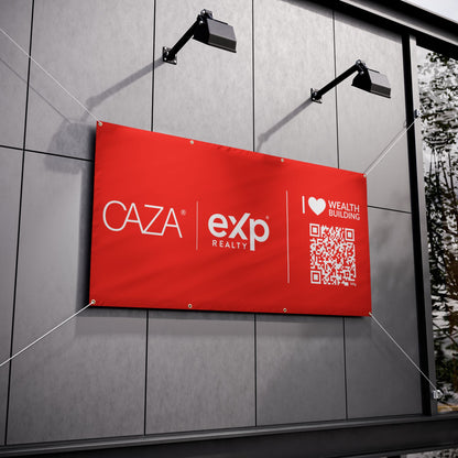 Join CAZA® | Vinyl Banners (Red)