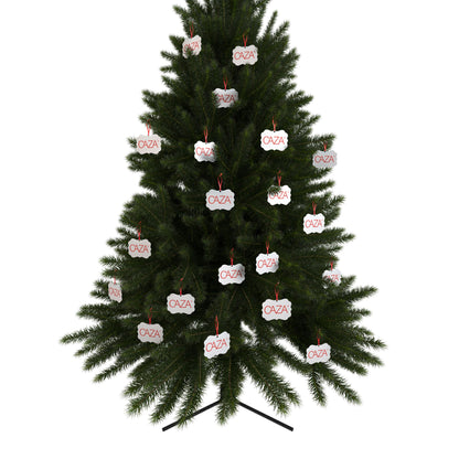 CAZA® Aluminum Ornaments (White)