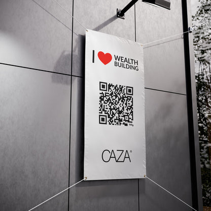Join CAZA® | Vinyl Banners (White)
