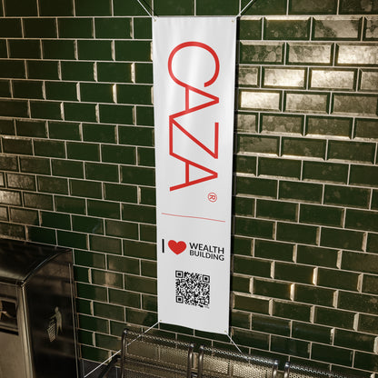 Join CAZA® | Matte Banner (White)