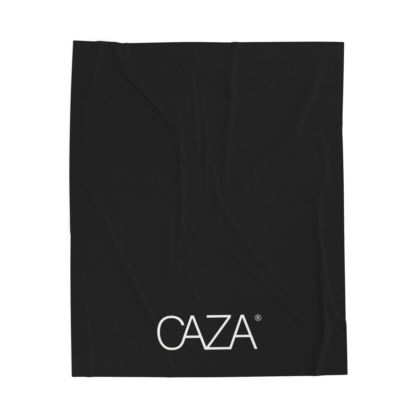 Velveteen Plush Blanket (Black)