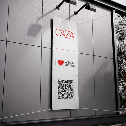 Join CAZA® | Vinyl Banners (White)