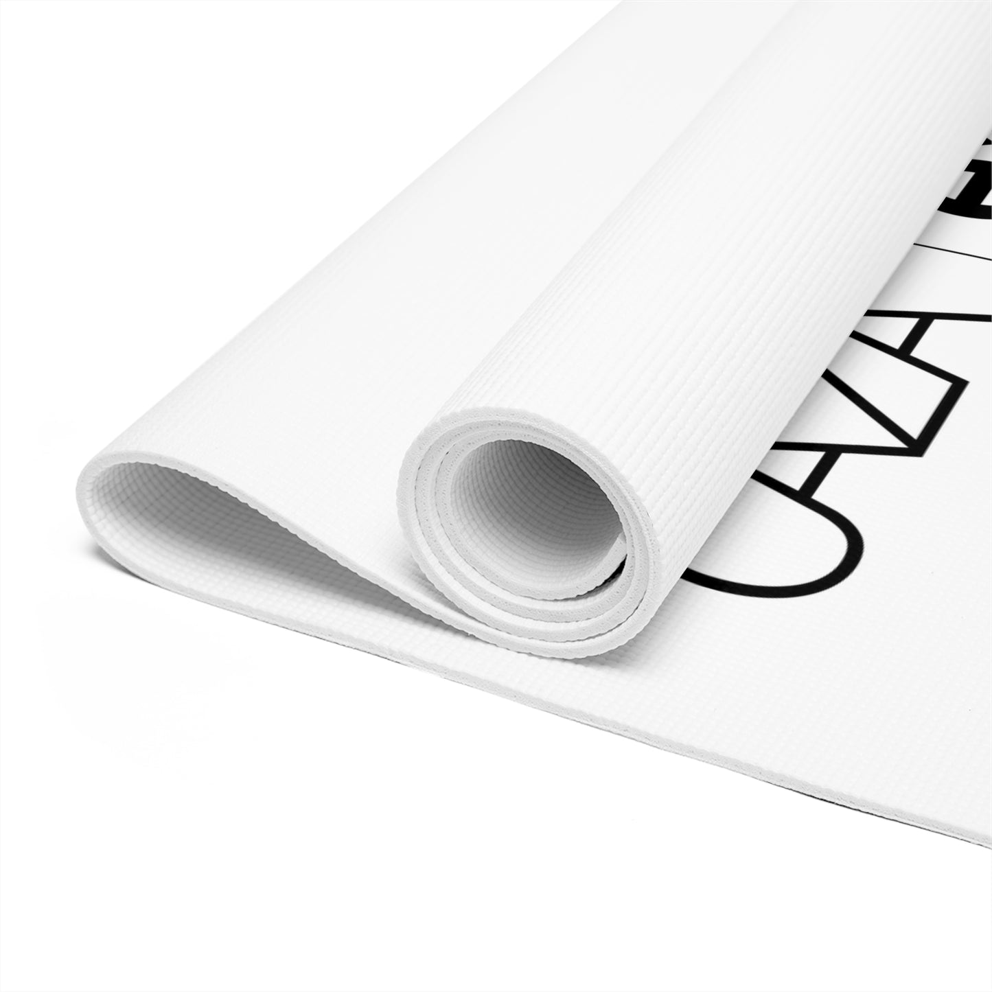 Foam Yoga Mat (White)