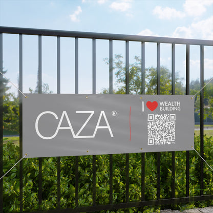Join CAZA® | Matte Banner (Grey)