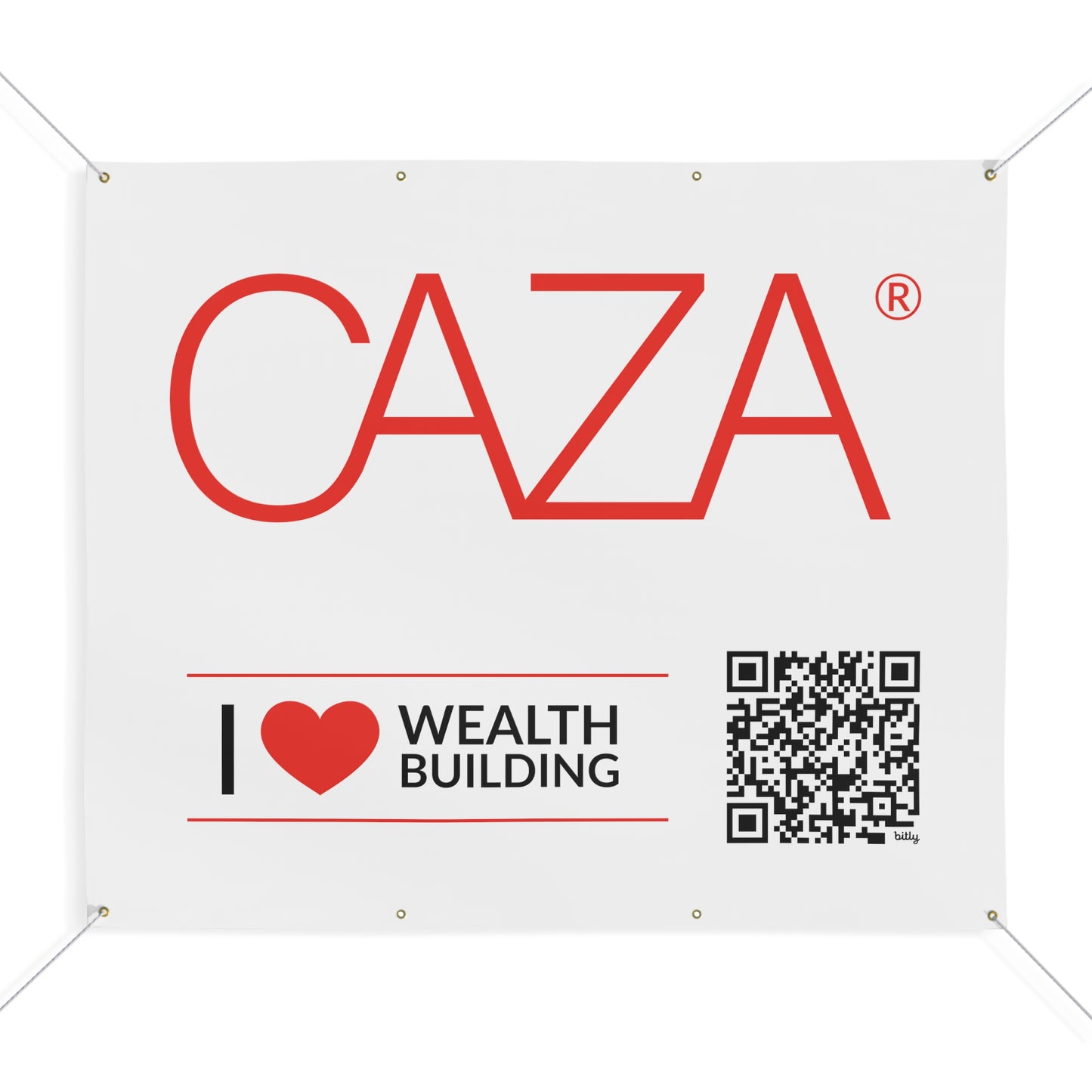 Join CAZA® | Matte Banner (White)
