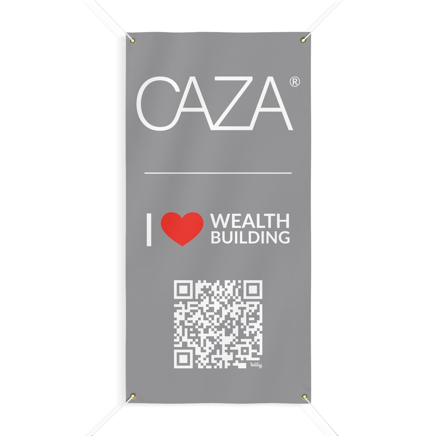 Join CAZA® | Matte Banner (Grey)