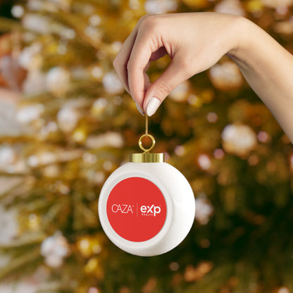 Christmas Ball Ornament (Red)