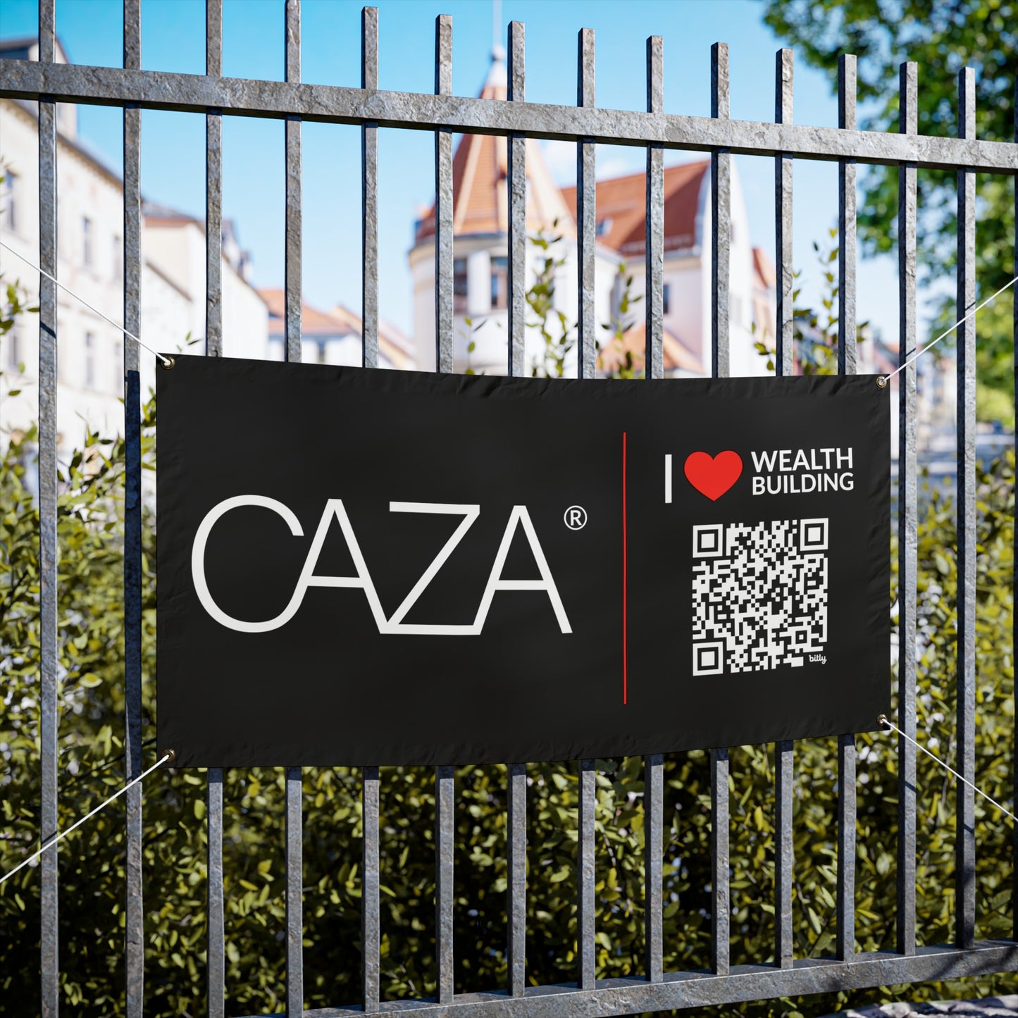 Join CAZA® | Vinyl Banners (Black)