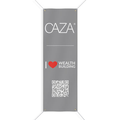 Join CAZA® | Matte Banner (Grey)