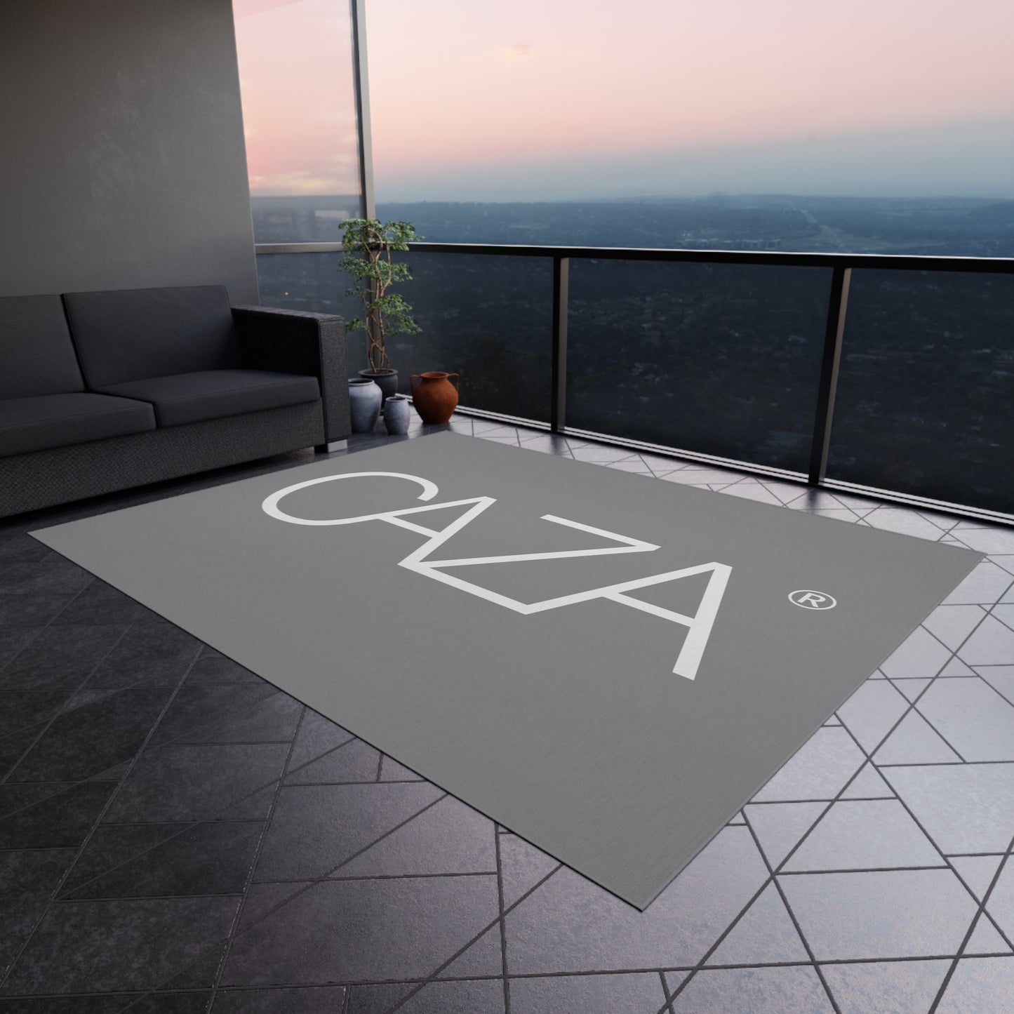 Outdoor Rug (Grey)