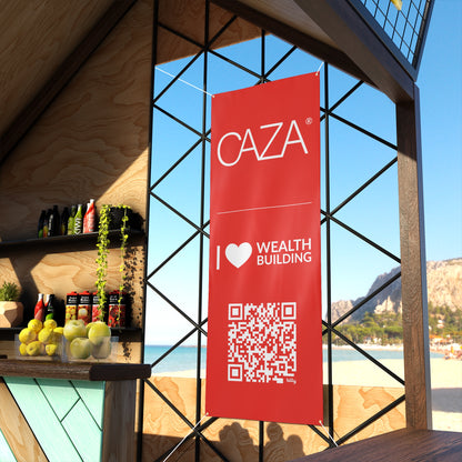 Join CAZA® | Matte Banner (Red)