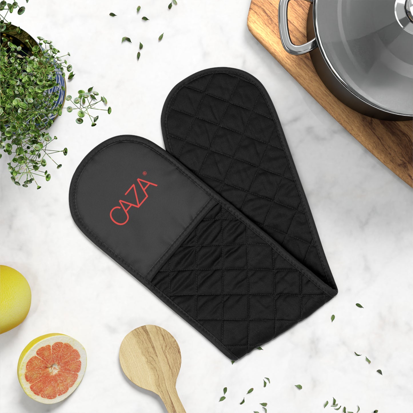 Oven Mitts (Black)