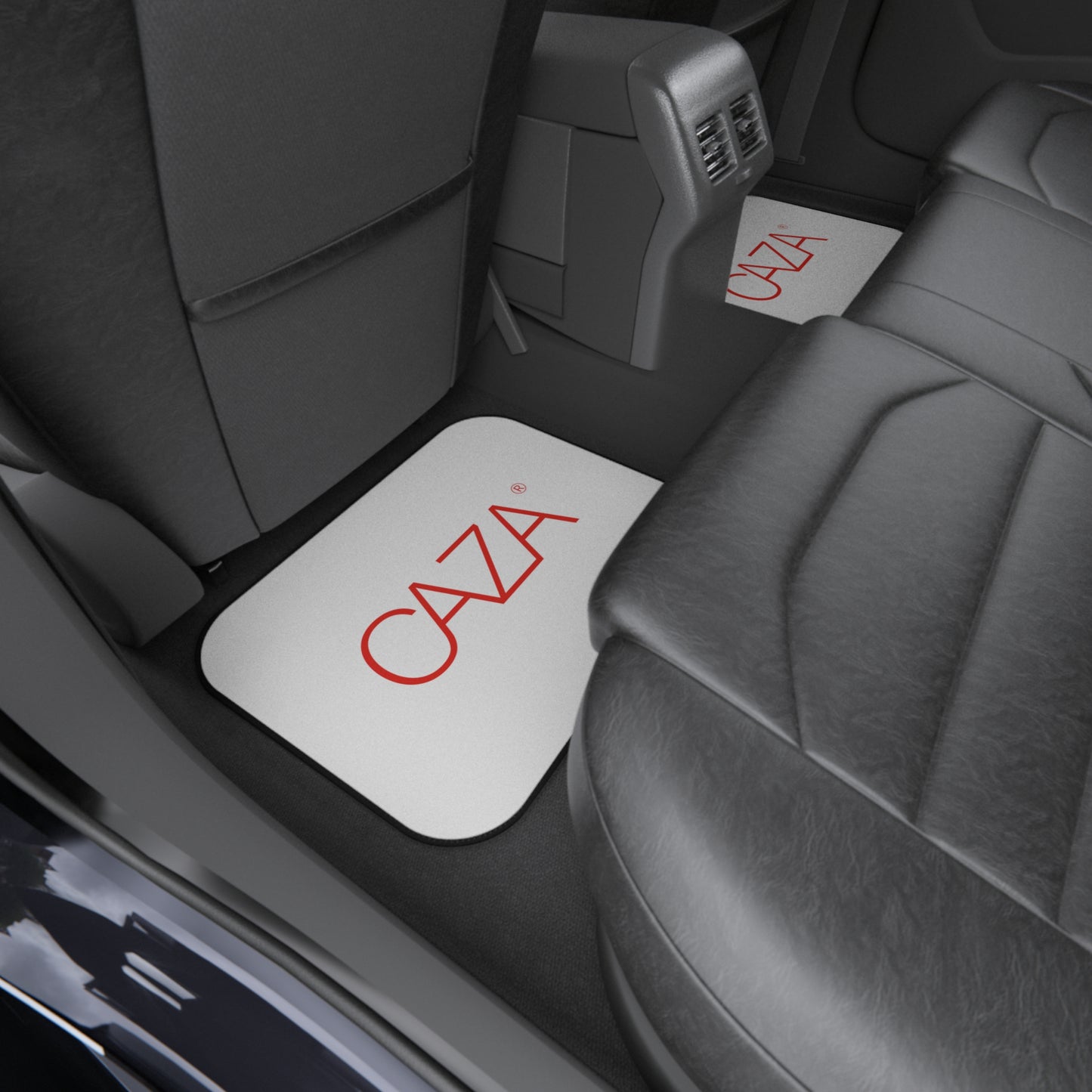 Rear Car Mats x2 (White)
